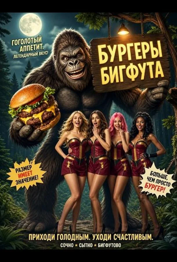 Бургеры Бигфута (2025) смотреть онлайн